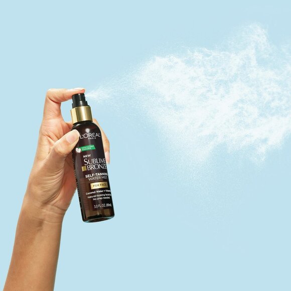 L'Oreal Paris Sublime Bronze Self-Tanning Facial Water Mist, 3 fl oz - Picture 5 of 6